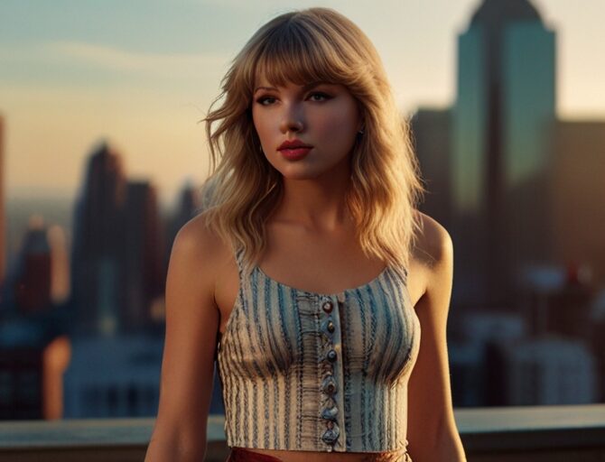 Default_Show_a_taylor_swift_standing_on_a_city_rooftop_at_suns_2